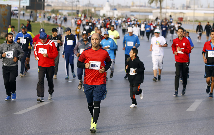 انطلاق فعاليات ماراثون "اركض من أجل السلام" في ليبيا