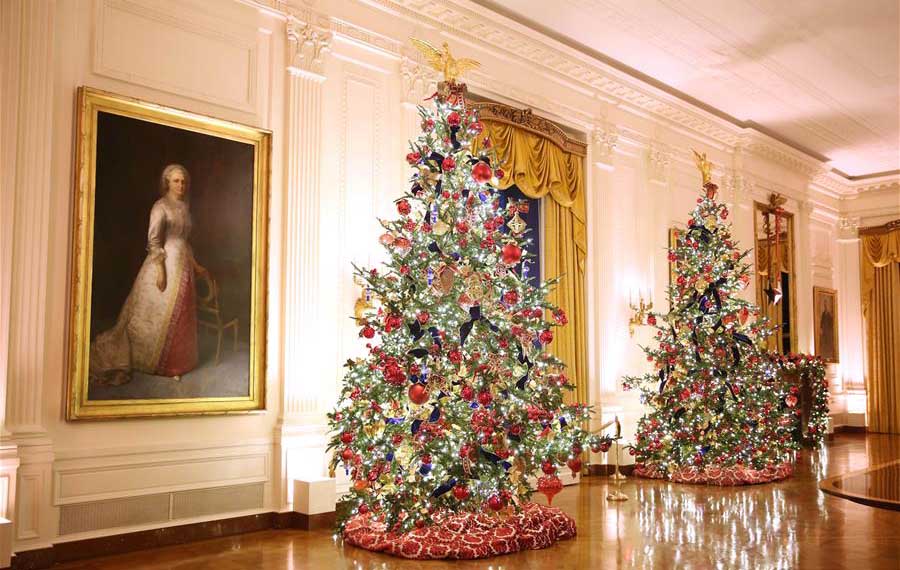 زينة عيد الميلاد في البيت الأبيض