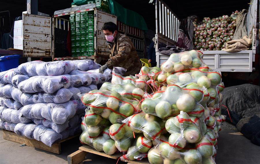مقاطعة خنان تبذل جهودا لضمان إمدادات المنتجات الزراعية