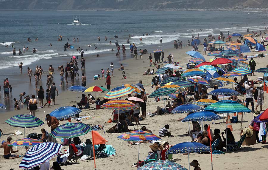 موجة حارة تضرب الولايات المتحدة