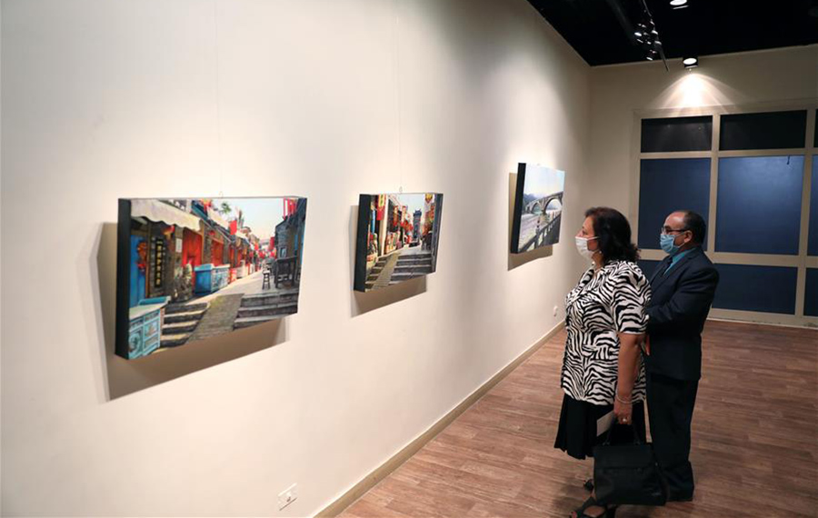 تقرير إخباري: معرض فني عن "جمال الصين" في دار الأوبرا المصرية