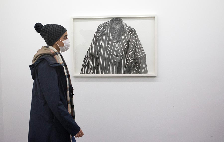 معرض فني يقام في طهران، إيران