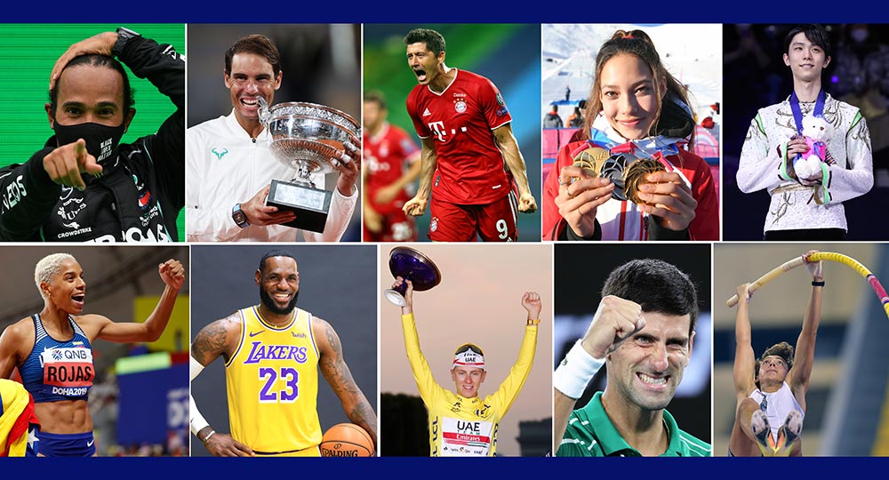 تقرير سنوي: أفضل 10 رياضيين في العالم في 2020