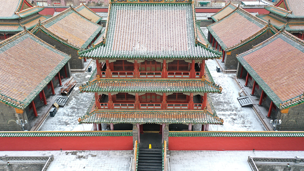 قصر شنيانغ الامبراطورى فى مدينة شنيانغ بمقاطعة لياونينغ بشمال شرقي الصين