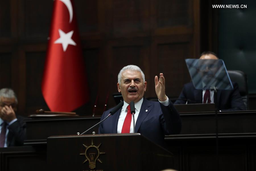 الصورة: يلديرم: تركيا لن تشن عملية عسكرية في العراق بدون إذن حكومة بغداد