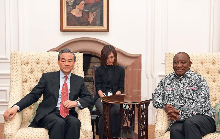 الصين وجنوب افريقيا تتفقان على زيادة تعزيز التعاون
